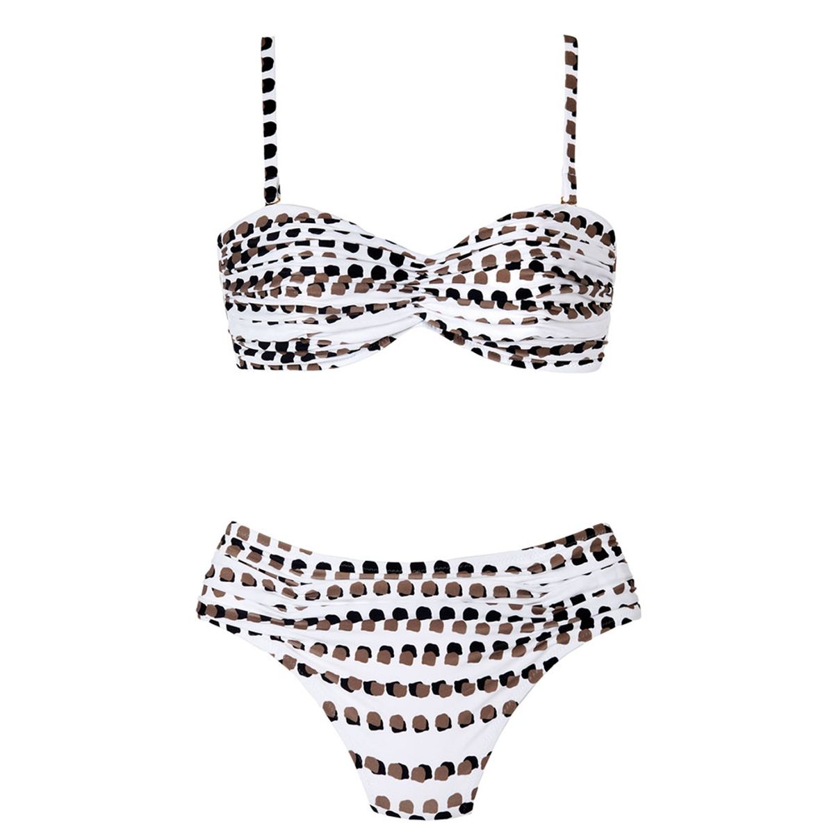Roidal Carla Bikinisett White