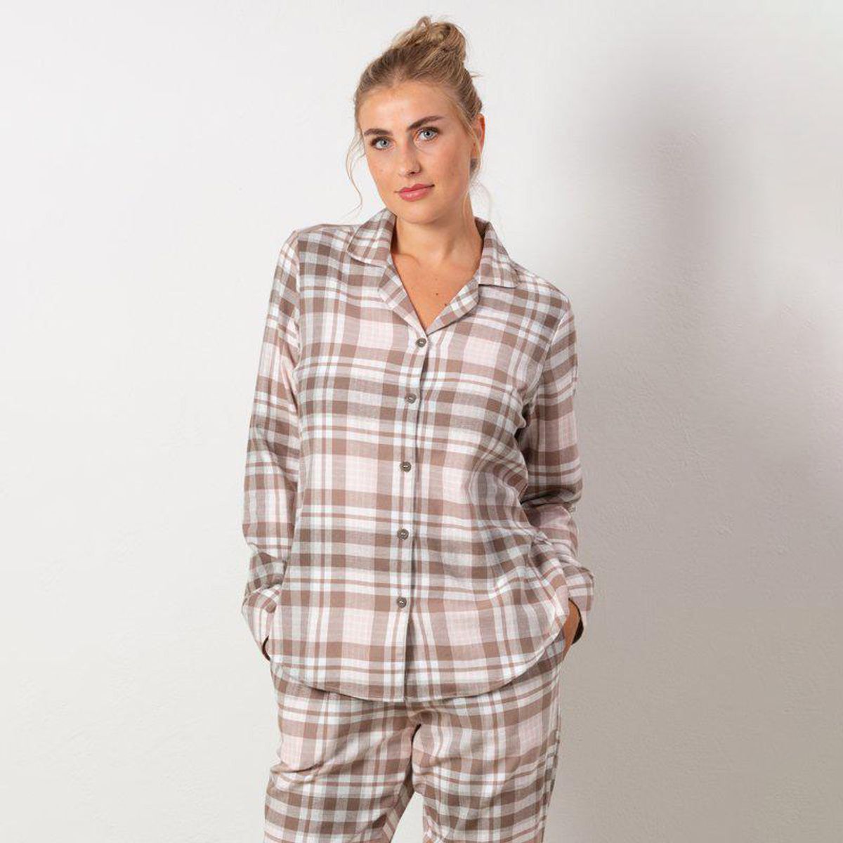 Trofe Flannel Check Pyjamas