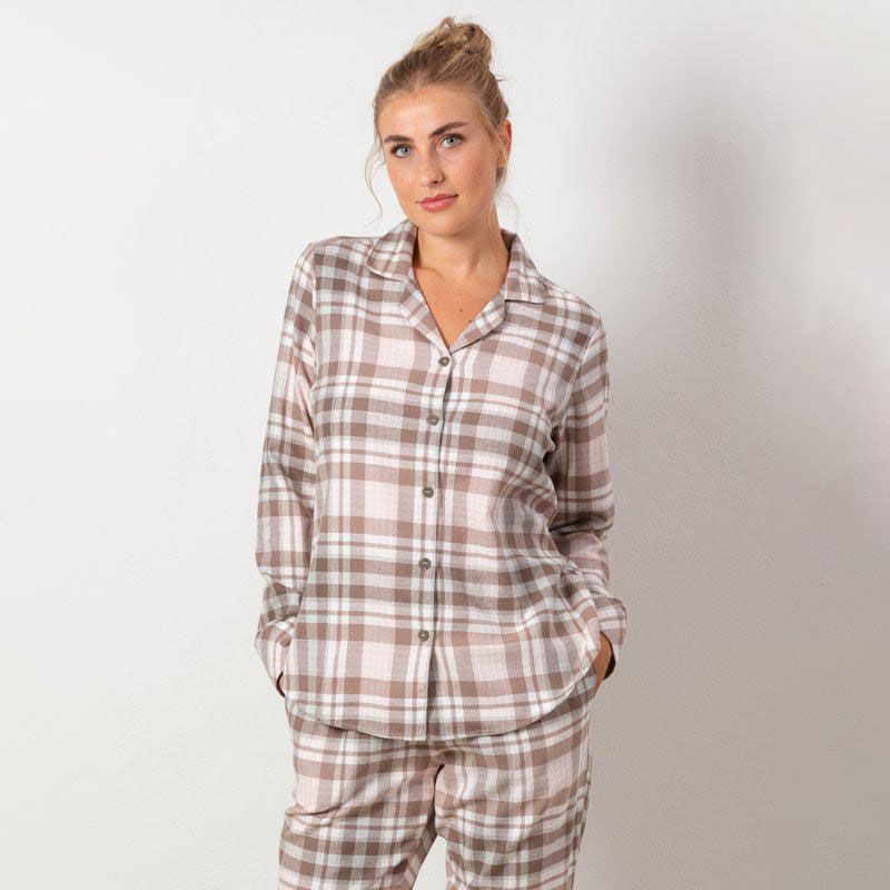 Trofe Flannel Check Pyjamas