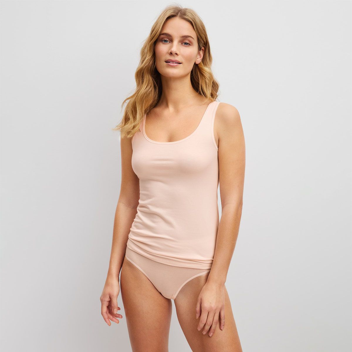 Calida Natural Comfort Tank Top - Creole Pink