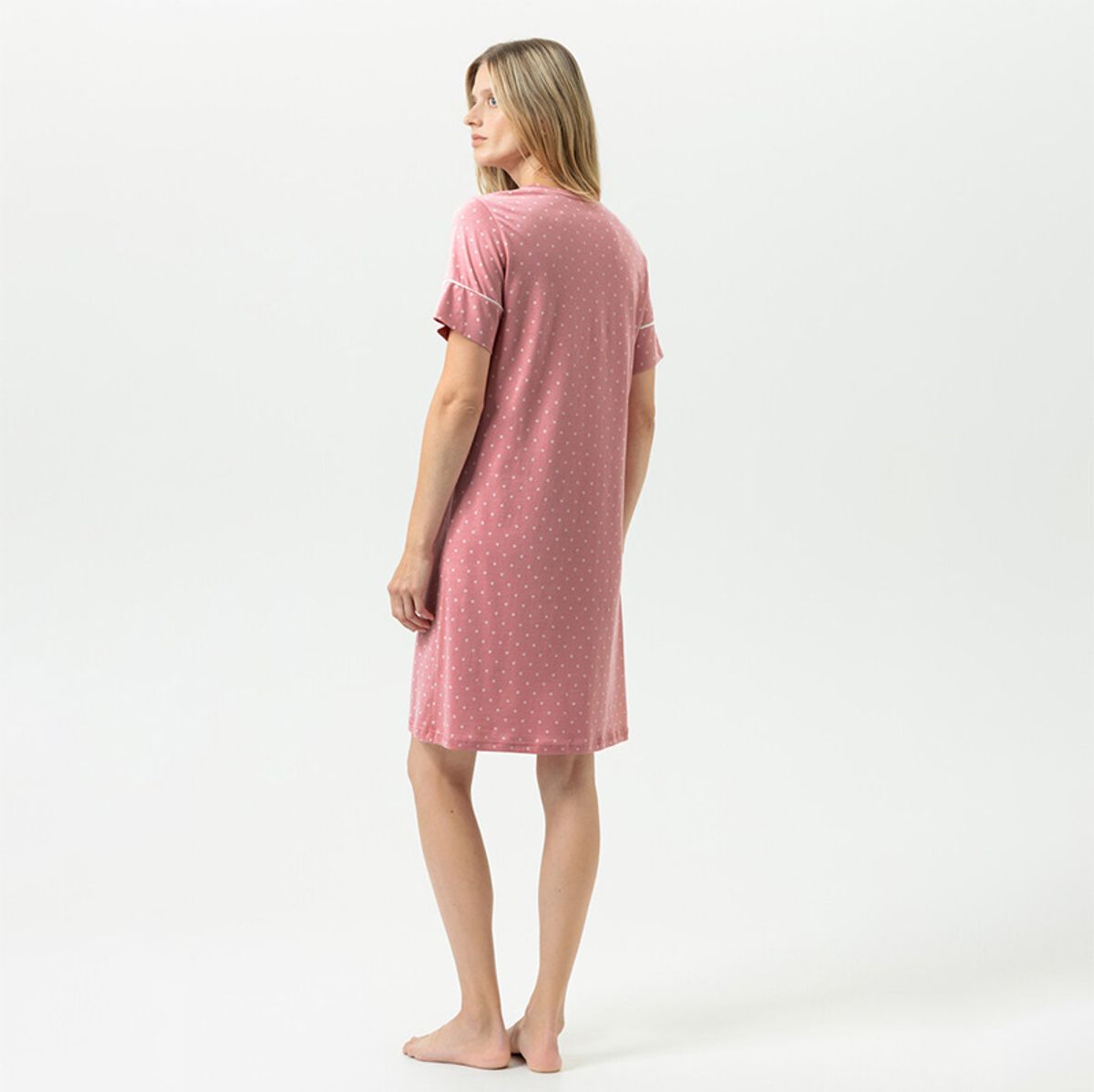 Mey Crochet Dots Nattkjole