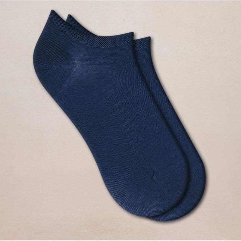 Bleuforêt Mercerisert Bomull Low-Cut Sokker